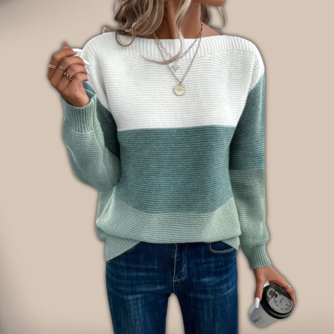Allysa - Elegant Long-Sleeve Sweater
