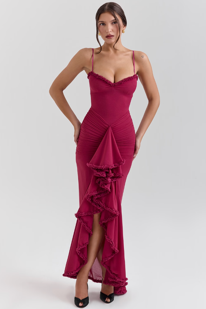 Elma | Ruffled Dress