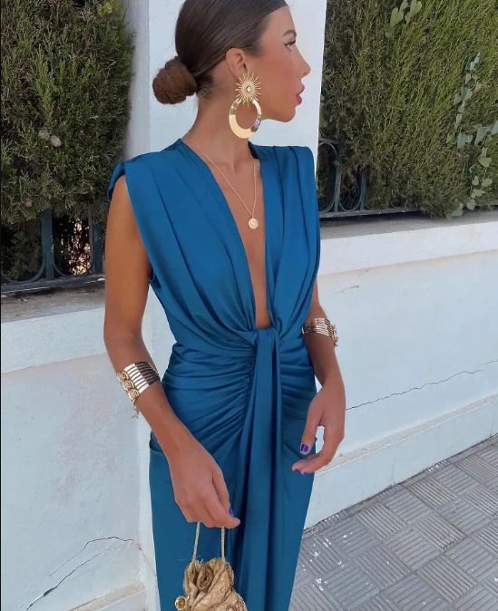 Moriah™ | Elegant Pleated Dress