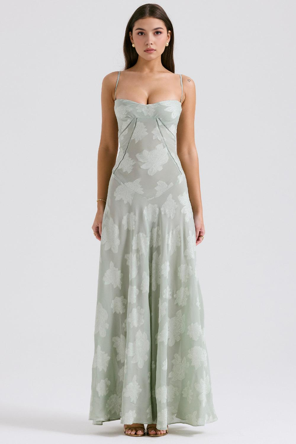 Maphie | Long Floral Dress