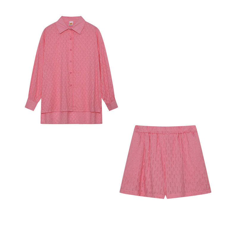 Ashley | Chic Shirt & Shorts Set ( Almost out of stock)