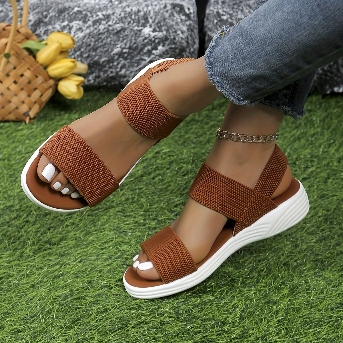 Helene – Lightweight Stretch Sandals