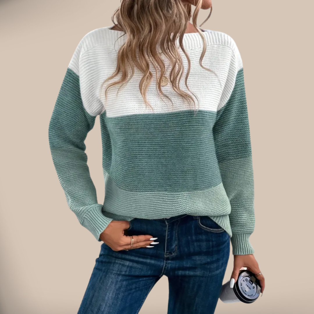 Allysa - Elegant Long-Sleeve Sweater