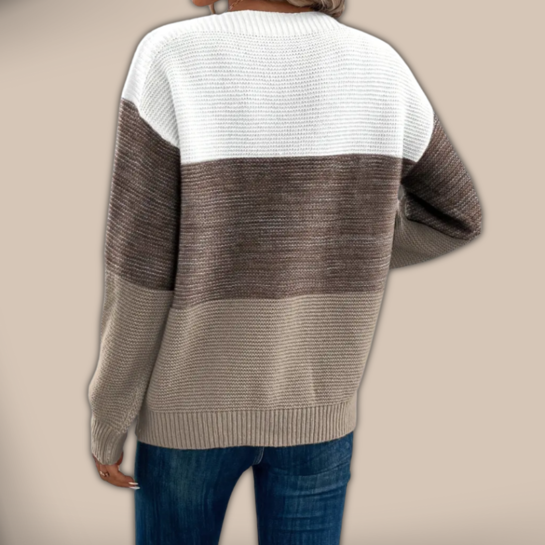Allysa - Elegant Long-Sleeve Sweater