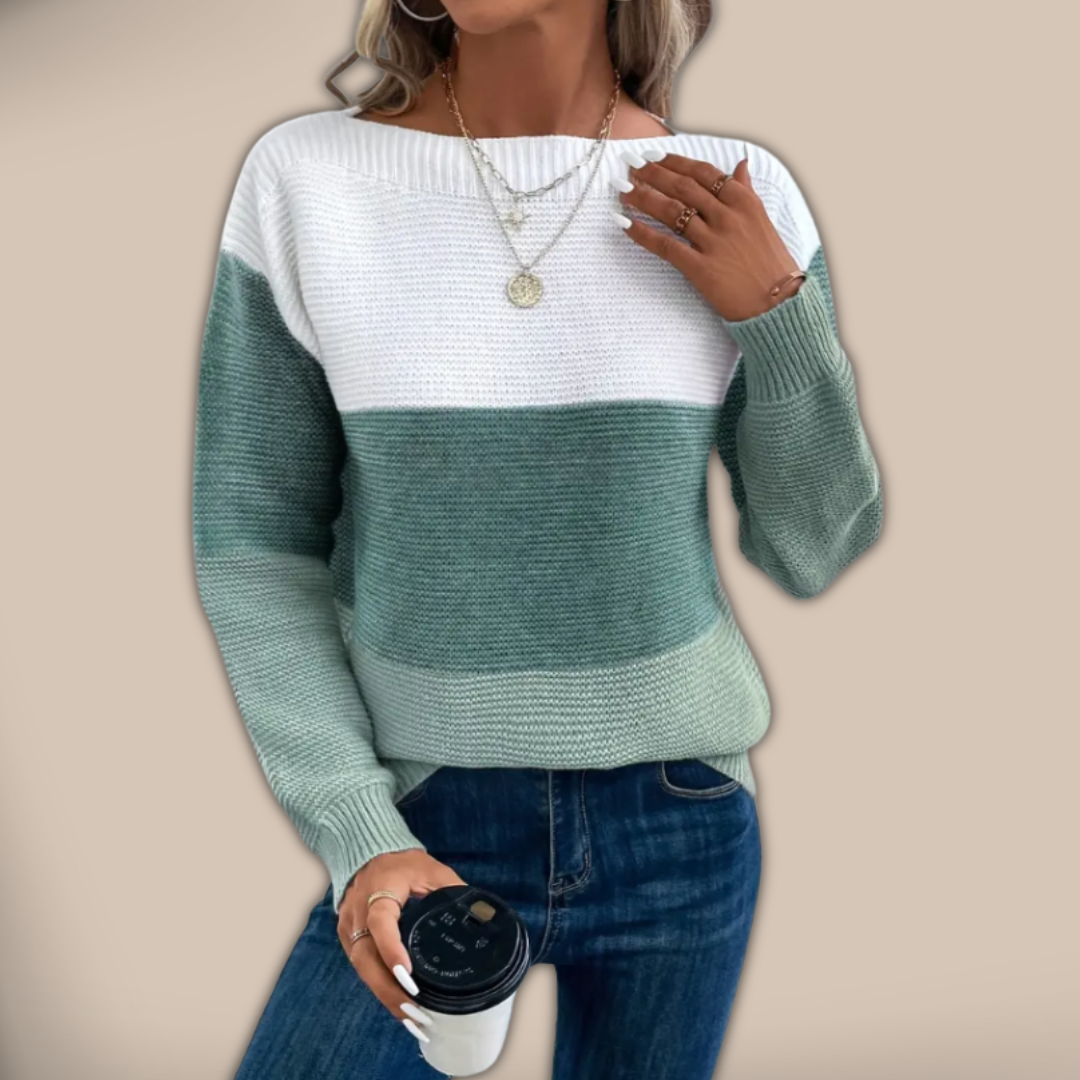 Allysa - Elegant Long-Sleeve Sweater
