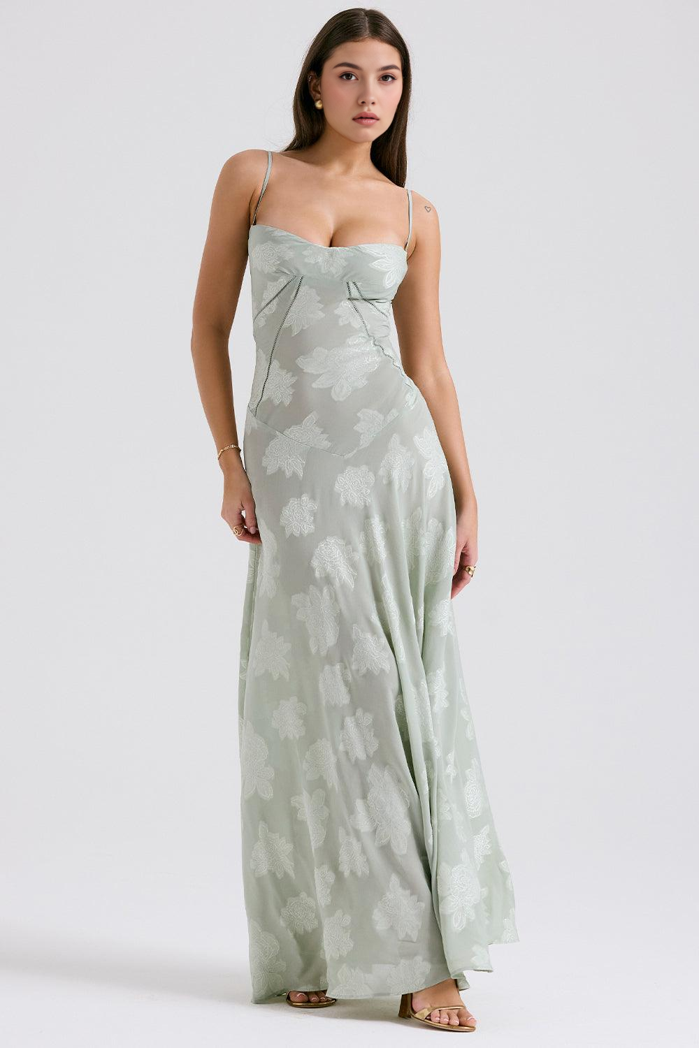 Maphie | Long Floral Dress