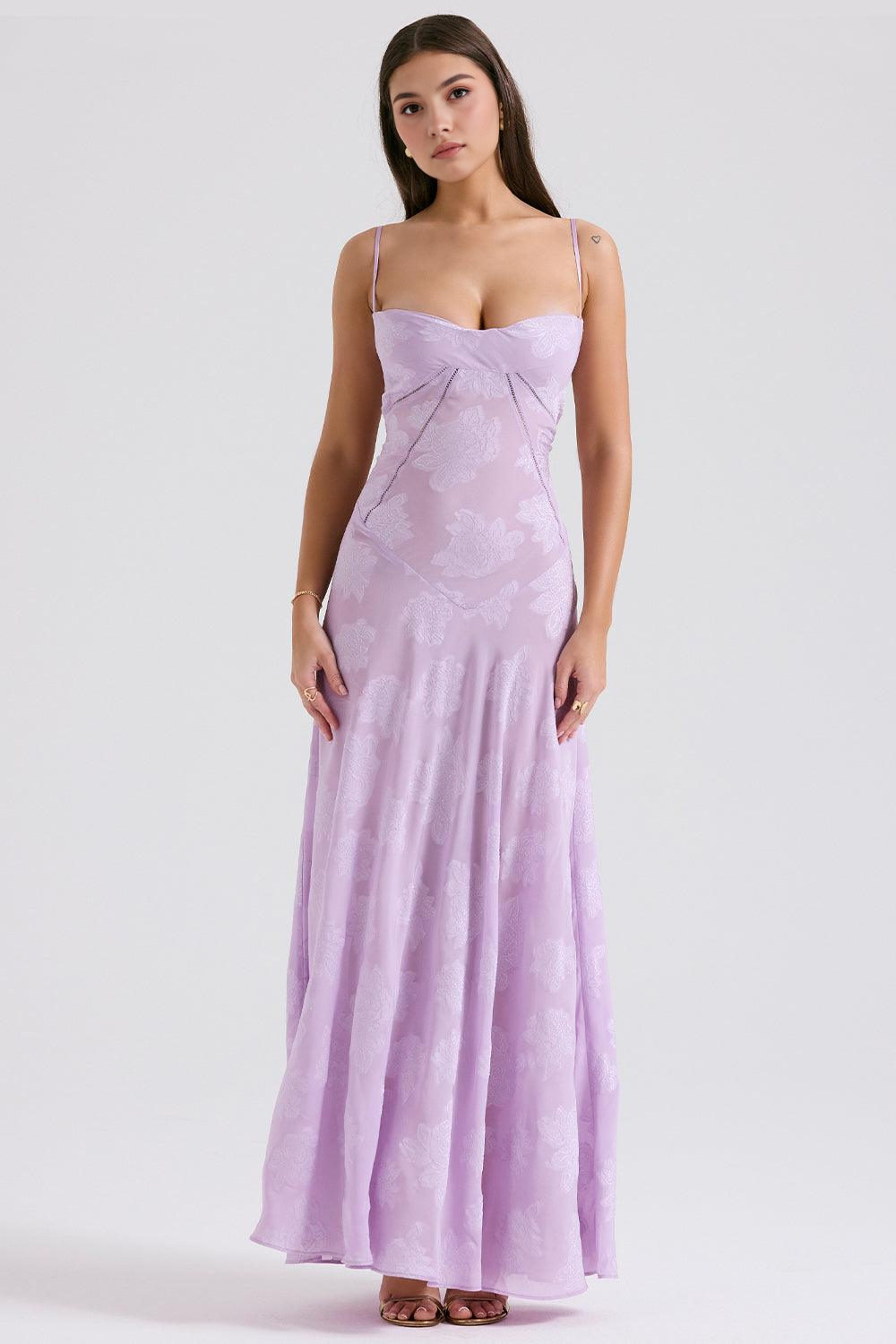 Maphie | Long Floral Dress